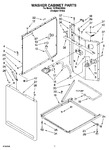 Diagram for 07 - Washer Cabinet Parts