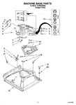 Diagram for 09 - Machine Base Parts