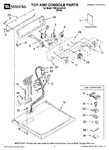 Diagram for 01 - Top And Console Parts