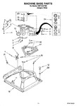 Diagram for 09 - Machine Base Parts