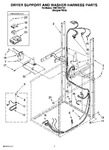 Diagram for 05 - Dryer Support And Washer Harness Parts