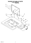 Diagram for 06 - Washer Top And Lid Parts