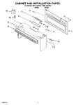 Diagram for 06 - Cabinet And Installation Parts