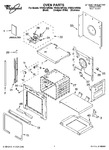 Diagram for 01 - Oven Parts