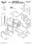 Diagram for 01 - Oven Parts