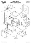 Diagram for 01 - Oven Parts