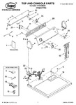 Diagram for 01 - Top And Console Parts