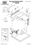 Diagram for 01 - Top And Console Parts