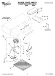 Diagram for 01 - Range Hood Parts