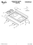 Diagram for 01 - Cooktop Parts