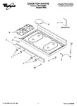 Diagram for 01 - Cooktop Parts