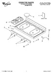 Diagram for 01 - Cooktop Parts