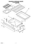 Diagram for 05 - Drawer & Broiler Parts