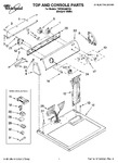 Diagram for 01 - Top And Console Parts