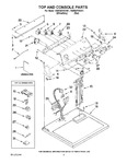 Diagram for 02 - Top And Console Parts