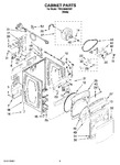 Diagram for 02 - Cabinet Parts