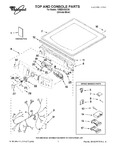 Diagram for 01 - Top And Console Parts
