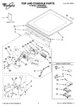 Diagram for 01 - Top And Console Parts