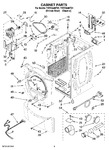 Diagram for 02 - Cabinet Parts