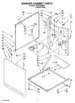 Diagram for 07 - Washer Cabinet Parts