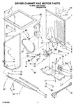 Diagram for 03 - Dryer Cabinet And Motor Parts