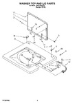 Diagram for 06 - Washer Top And Lid Parts