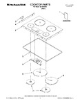 Diagram for 01 - Cooktop Parts