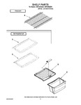 Diagram for 05 - Shelf Parts