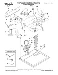 Diagram for 01 - Top And Console Parts