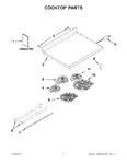 Diagram for 01 - Cooktop Parts