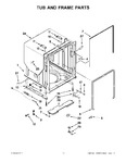 Diagram for 05 - Tub And Frame Parts