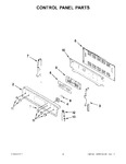 Diagram for 02 - Control Panel Parts