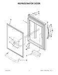 Diagram for 05 - Refrigerator Door