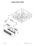 Diagram for 10 - Lower Rack Parts