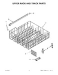 Diagram for 09 - Upper Rack And Track Parts