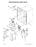 Diagram for 02 - Refrigerator Liner Parts