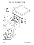 Diagram for 01 - Top And Console Parts