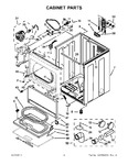 Diagram for 02 - Cabinet Parts