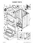 Diagram for 02 - Cabinet Parts