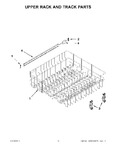 Diagram for 09 - Upper Rack And Track Parts