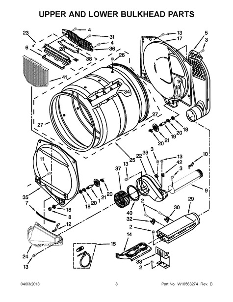 Whirlpool CSP2760TQ3 Parts List | Coast Appliance Parts