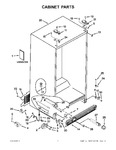 Diagram for 01 - Cabinet Parts