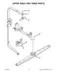 Diagram for 07 - Upper Wash And Rinse Parts