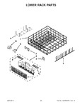 Diagram for 10 - Lower Rack Parts