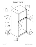 Diagram for 01 - Cabinet Parts