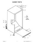 Diagram for 01 - Cabinet Parts