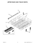 Diagram for 09 - Upper Rack And Track Parts