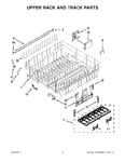 Diagram for 09 - Upper Rack And Track Parts