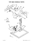 Diagram for 01 - Top And Console Parts