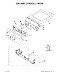 Diagram for 01 - Top And Console Parts